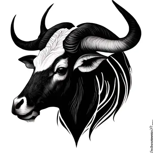 Cancer And Taurus Simbol Combinded