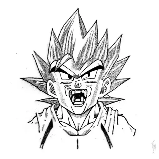 Good Versus Bad Characters From Dragon Ball Z Battleing Against Each Other In Chaos