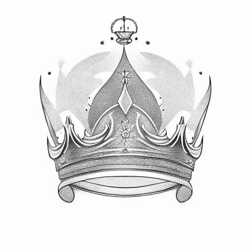 Juliana In Script With A Crown