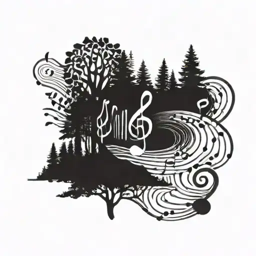 Music Note Forest