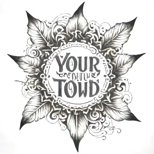 Incorporate The Phrase 'Your Word Is All You Truly Own' Into A Design