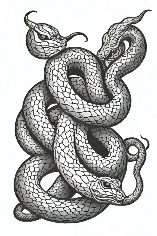 G Clef Snake Coiled Snake Forming