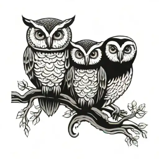 Waves Family Owl