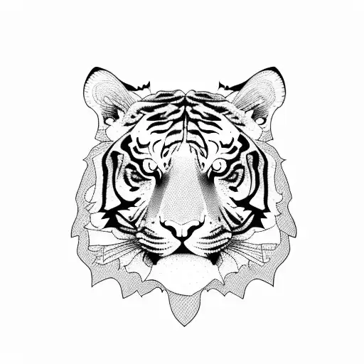 Tiger Wearing Glasses