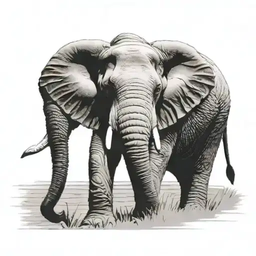 A Realistic Elephant