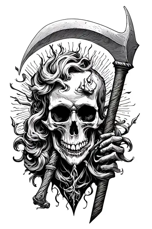 Death With A Scythe And Roasts