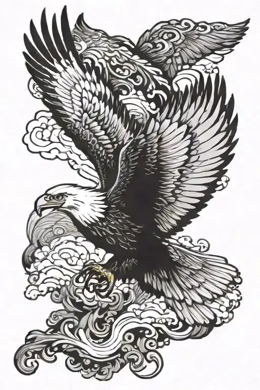 An Eagle Soaring