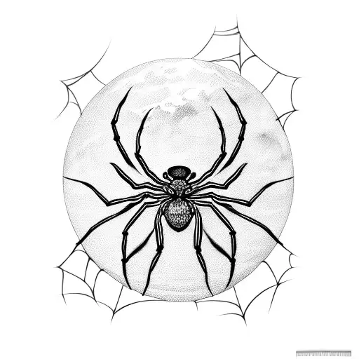 Spider On A Moon