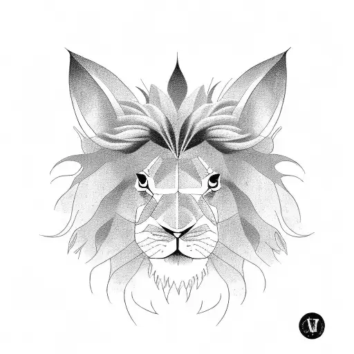 Rabbit And Lion Combined