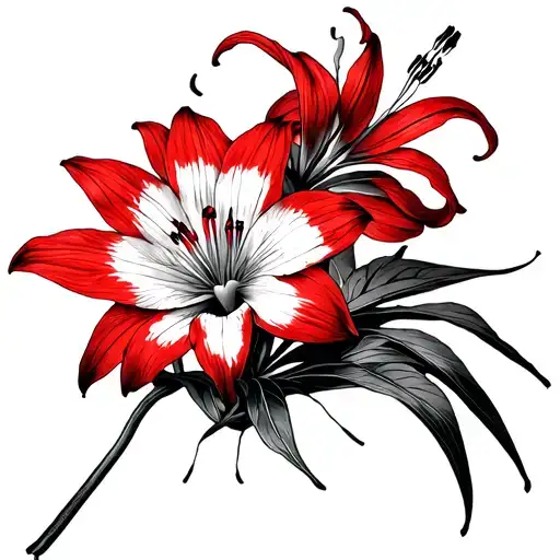 Red Spider Lily And One Hundred Feet