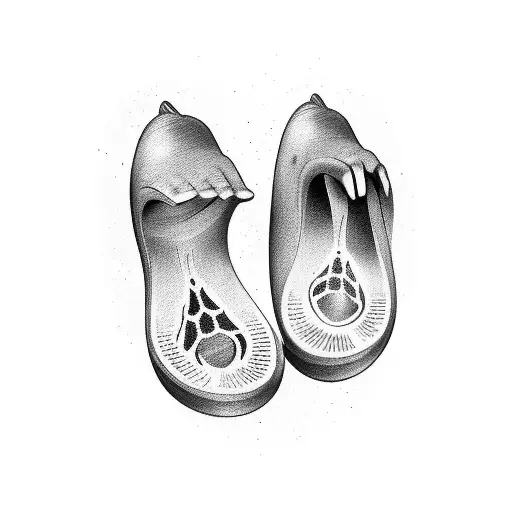 Horse Hoof With Mum In It