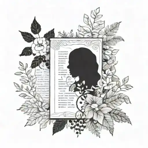 Bible Verse Surrounded By Plants