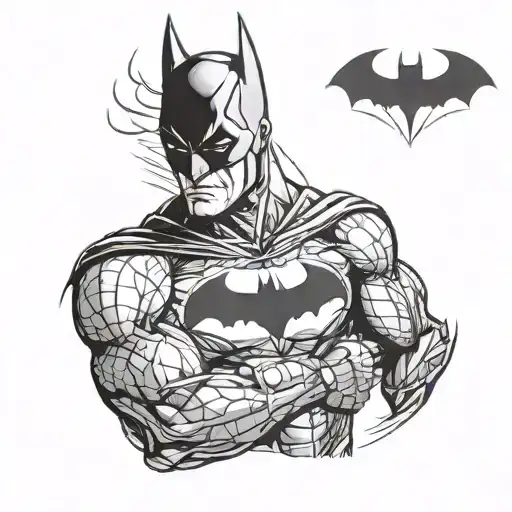 Comic Book Batman Arm Sleeve