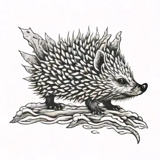 A Long Eared Hedgehog Exploring The Depths Of The Ocean In Cyprus