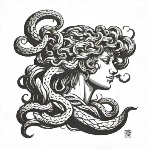 Medusa Gorgona Bust