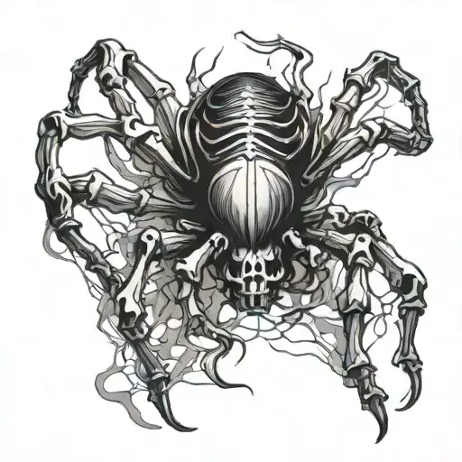 Absurd Skeleton Of A Spider