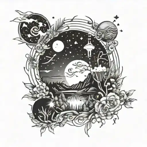 Mother Nature Night Sky