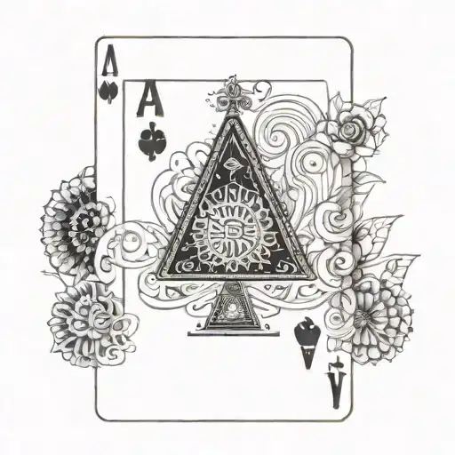 A Playing Card Deck With Each Card Depicting A Different Cultural Symbol Or Landmark