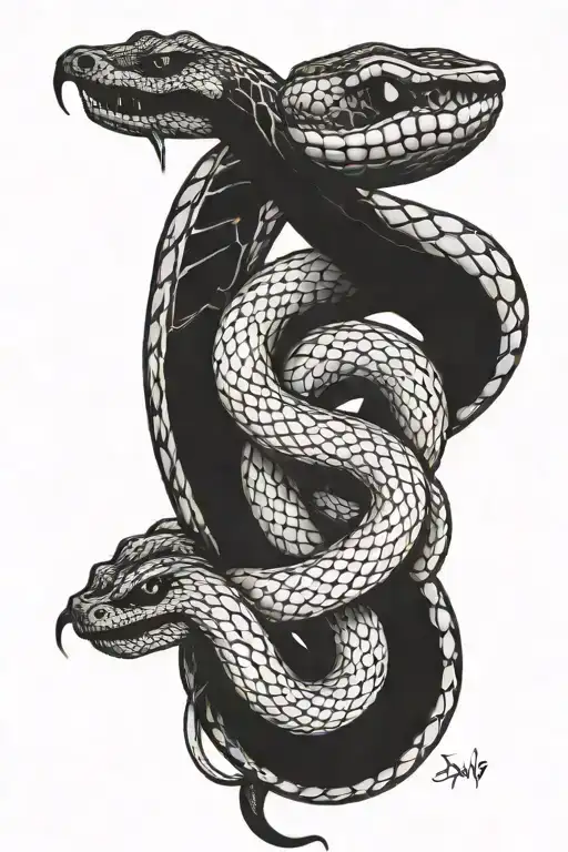 Snake That Spells Love