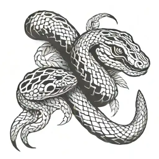 Full Sleeve Snake Surrounding My Arm