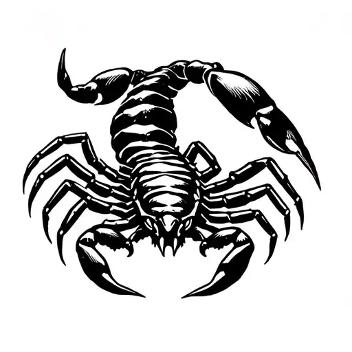 Scorpion With Claws Open