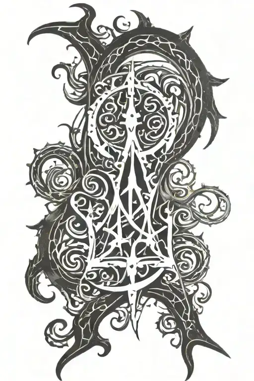 Black Metal Logo Named 'Vatan'