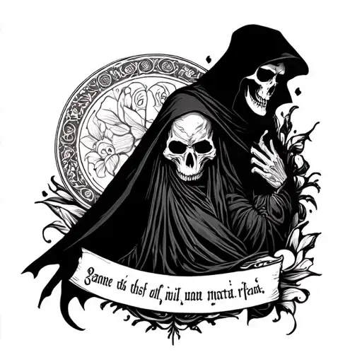 Reaper With British Nfana Kasi Written Around