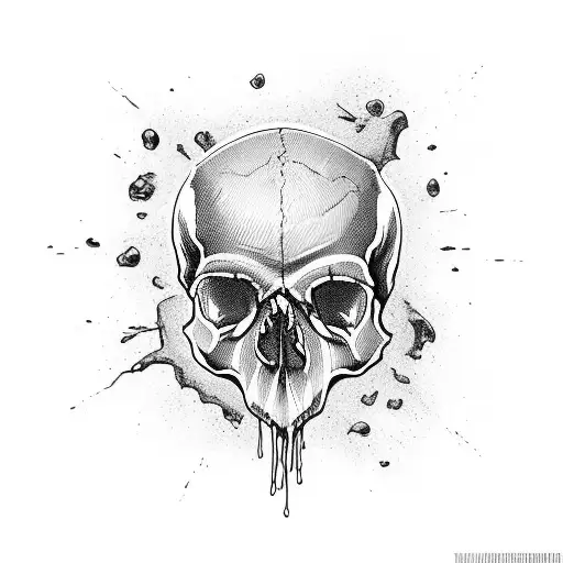 Splitting Skull Leaking Goo