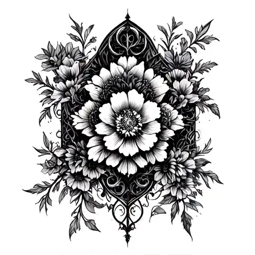 Gothic Floral Gothic Architecture
