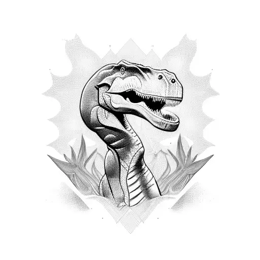 Dinosaur Stuffed Budu