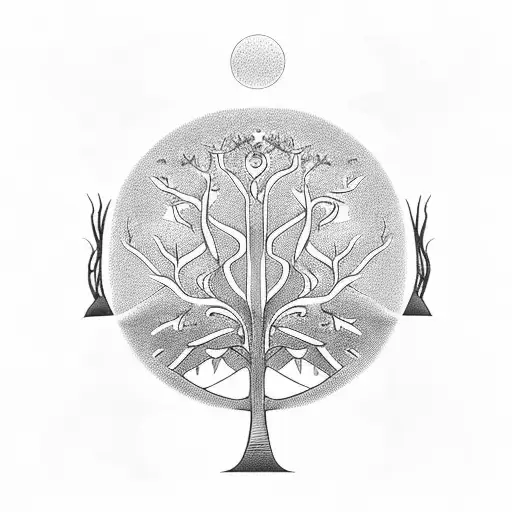 Tree Of Life With Mother