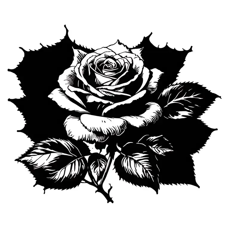 Rose That Breaks A Brick