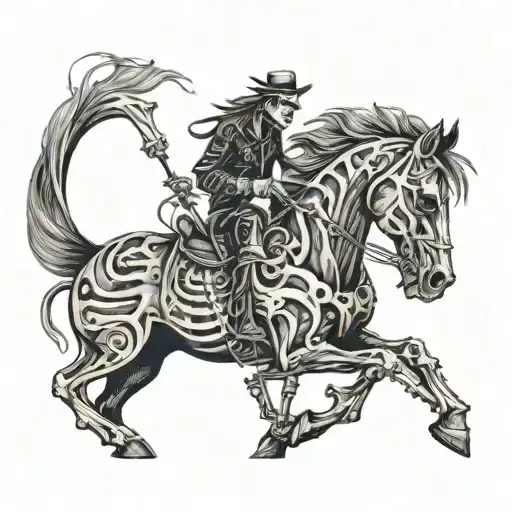 Skeletal Horse