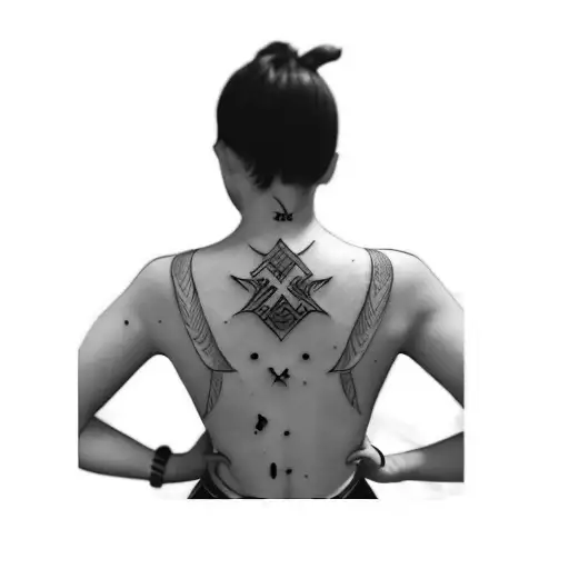 Keep The Original Tattoo And Create A New Tattoo On The Scar