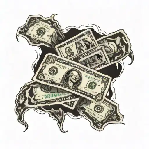 Two Friends With Dollars