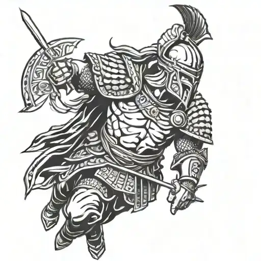 Spartan Viking Samurai