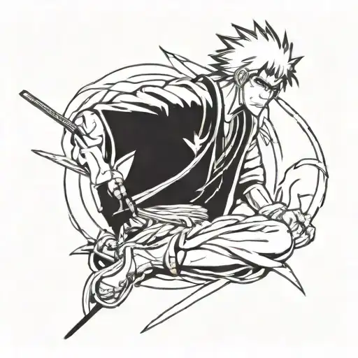 Bleach Ichigo Kurosaki Enojado