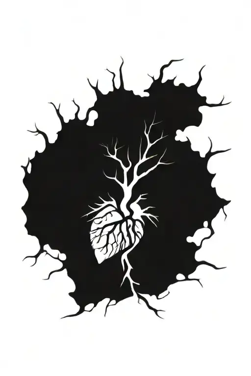 Broken Heart Blood As Water To Tree Roots For Growth