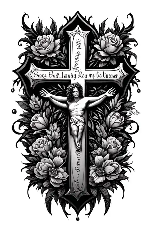 A Cross With My Family Names On It