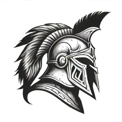 Spartan Warrior With Howls