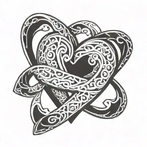 Infinity Symbol Heart B M