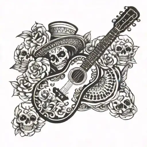 Mexican Mariachi Theme Sleeve