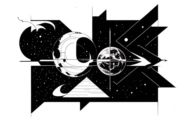 A Cyber Sigilism Design Incorporating Elements Of Space And Ascendancy Architecture