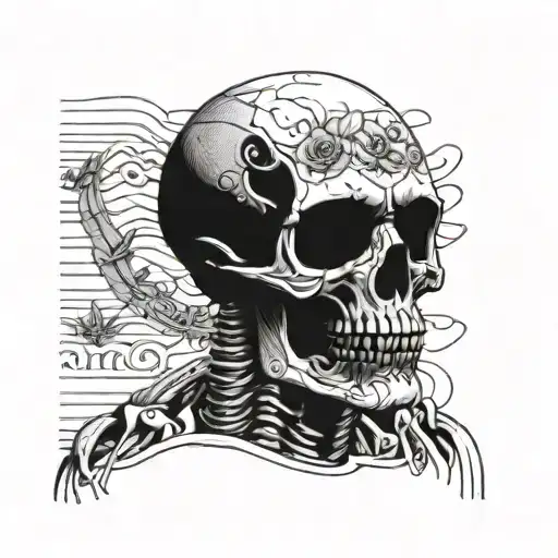 Skeleton Ernest Hemingway