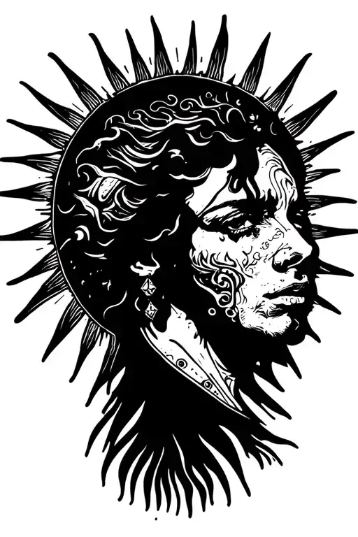 The Name Crew's Crew With Sun Beams Above It