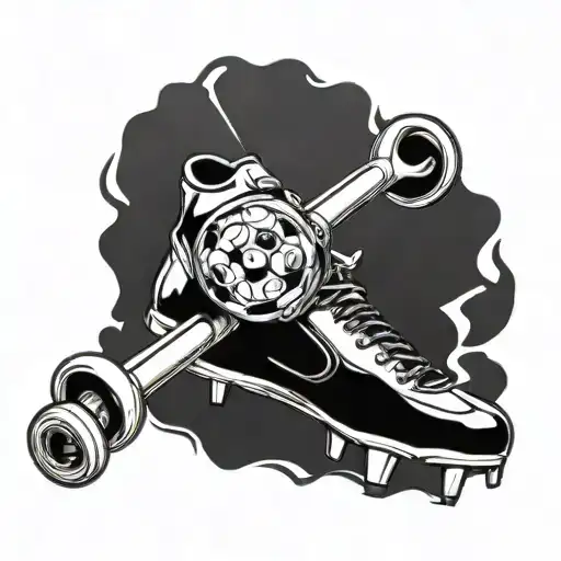 A Plumber's Wrench Morphing Into A Soccer Cleat