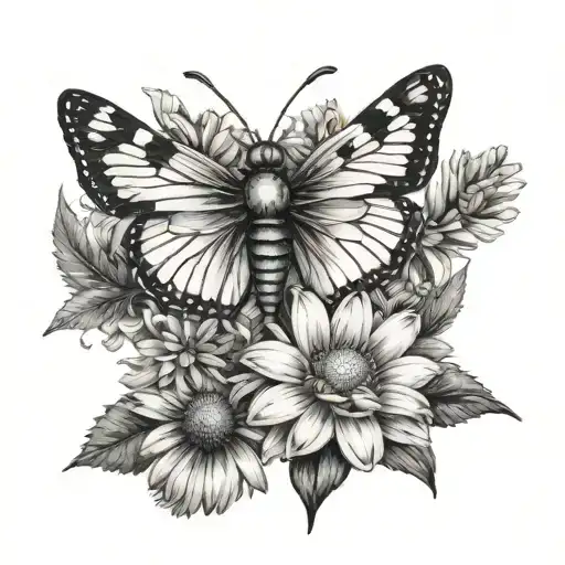 Daisy And Dragonflys