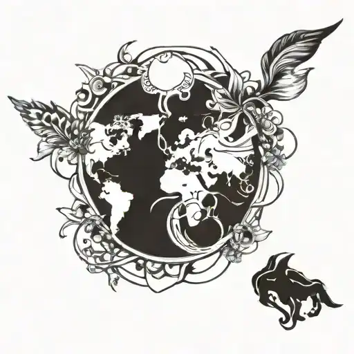 Something That Represents Leaving Your Country To Leave Bad Memories Behind And Move Forward