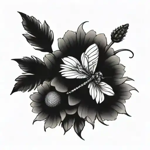 Daisy And Dragonflys