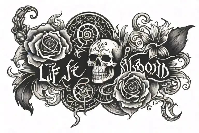 Life Is Blood Sweat And Fire